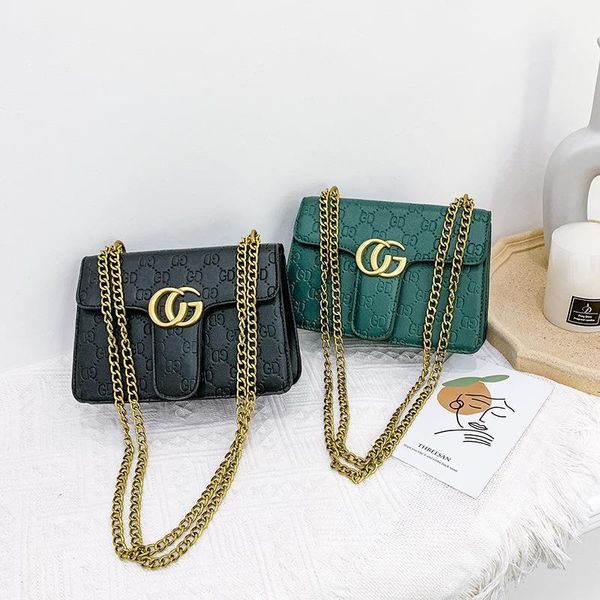 new leisure embossed small square chic chain versatile messenger bag
new leisure embossed small square chic chain versatile messenger bag