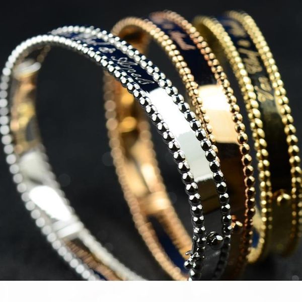 perlee bracelet classic bangle bracelets valentine's day women wedding party charm ins jewelry213o, Black
perlee bracelet classic bangle bracelets valentine's day women wedding party charm ins jewelry213o, Black