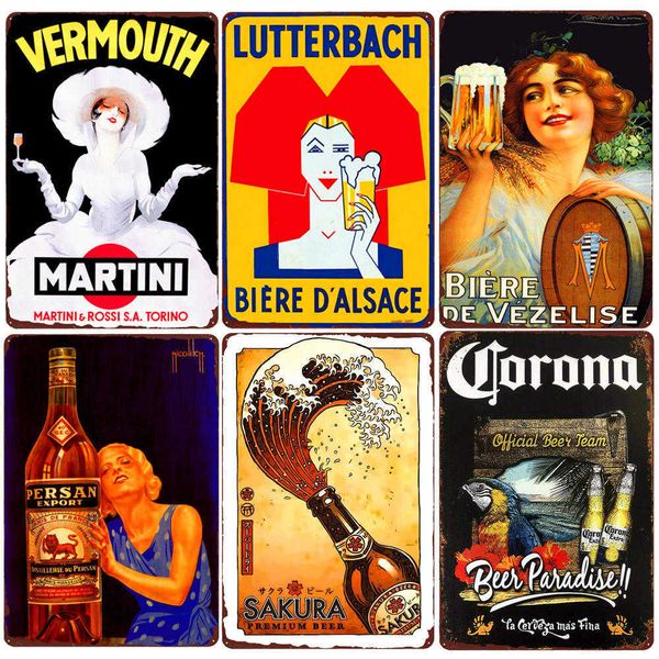 corona martini vintage poster italian wine metal tin sign bar pub wall decor german french beer iron plate man cave plaque
corona martini vintage poster italian wine metal tin sign bar pub wall decor german french beer iron plate man cave plaque