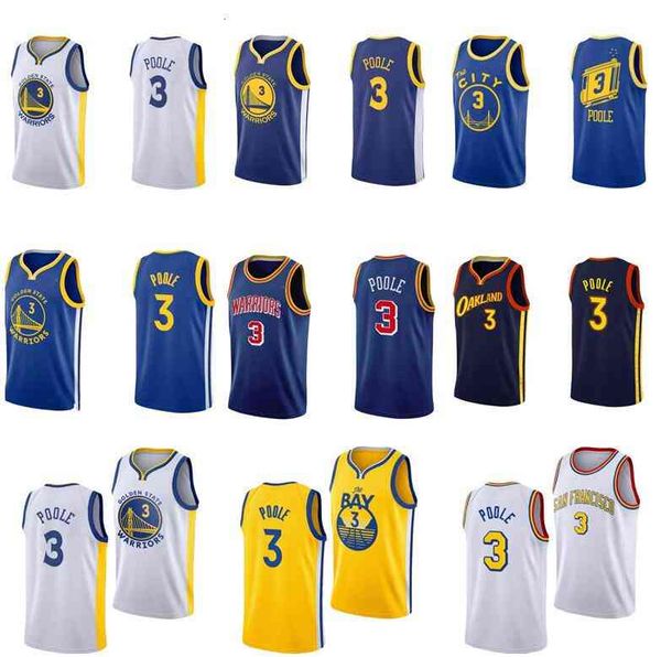 3 poole jersey goldenstate city basketball jerseys men youth s- in stock, Black 
3 poole jersey goldenstate city basketball jerseys men youth s- in stock, Black
