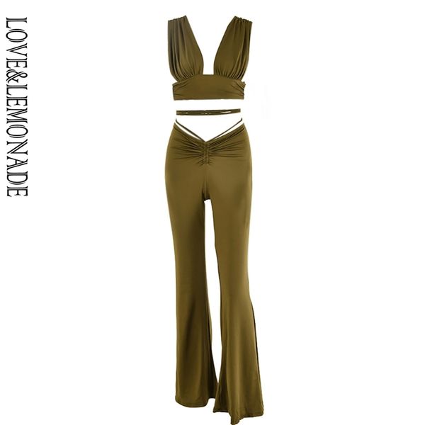 lovelemonade deep v-neck long tie two-pieces high waist tight flared shape set lm99051 210302, White
lovelemonade deep v-neck long tie two-pieces high waist tight flared shape set lm99051 210302, White