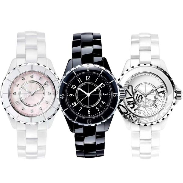 ladies premium watch 33mm quartz movement ceramic new stainless steel strap ladies watchs202g, Slivery;brown
ladies premium watch 33mm quartz movement ceramic new stainless steel strap ladies watchs202g, Slivery;brown