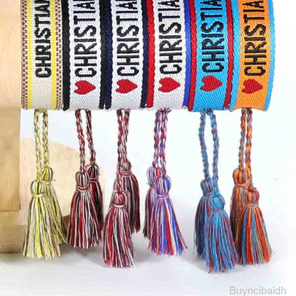 fashion brand classic embroidery bracelets luxury women men bangles friendship charm bracelet woven adjustable tassel vintage couple braided, Golden;silver
fashion brand classic embroidery bracelets luxury women men bangles friendship charm bracelet woven adjustable tassel vintage couple braided, Golden;silver