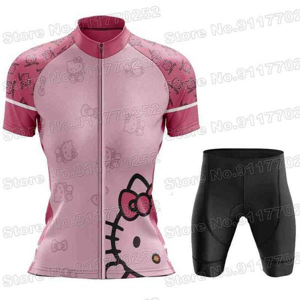 2022 women pink cat cycling jersey sets funny cartoon comics lady cycling clothing road bike shirts suit bicycle mtb maillot, Black;red
2022 women pink cat cycling jersey sets funny cartoon comics lady cycling clothing road bike shirts suit bicycle mtb maillot, Black;red