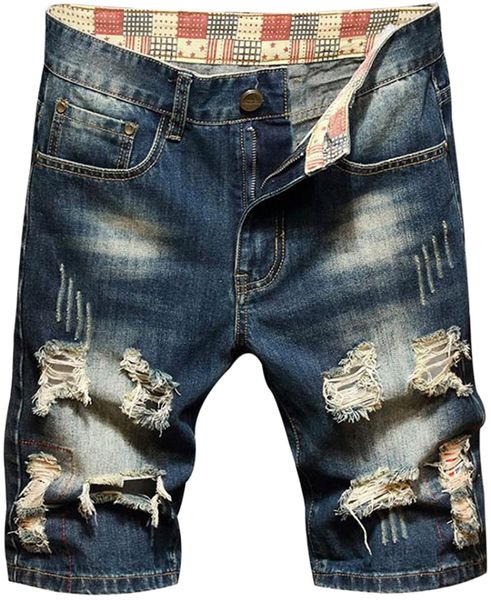 summer men's ripped casual denim short jeans streetwear straight men cotton shorts bermudas men i5ia#, White;black
summer men's ripped casual denim short jeans streetwear straight men cotton shorts bermudas men i5ia#, White;black