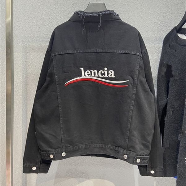 jackets coats excelent sense version wave coke denim jacket autumn winter men's and women's paris washing wearing clothes_c26i, Black;brown
jackets coats excelent sense version wave coke denim jacket autumn winter men's and women's paris washing wearing clothes_c26i, Black;brown