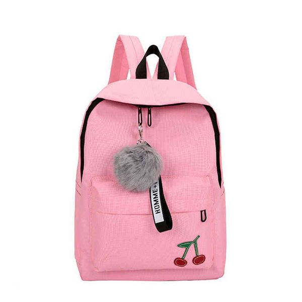 backpack girl school bags for teenage women college wind schoolbag female high student bookbag fashion hairball 220628
backpack girl school bags for teenage women college wind schoolbag female high student bookbag fashion hairball 220628
