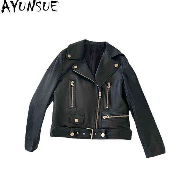 ayunsue 2021 genuine leather jacket women genuine sheepskin jackets new short cool autumn jackets for woman vest and cuir femme sqq19 j22072, Black
ayunsue 2021 genuine leather jacket women genuine sheepskin jackets new short cool autumn jackets for woman vest and cuir femme sqq19 j22072, Black