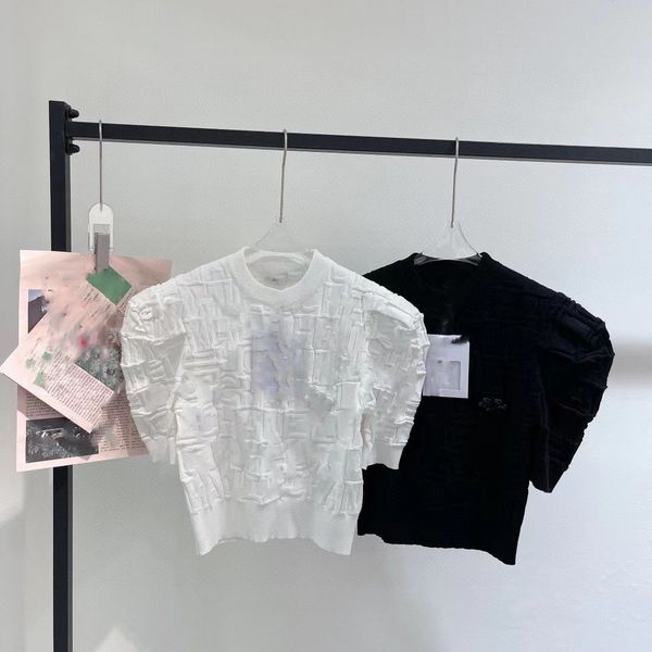 60 xl 2022 milan runway spring summer brand same style short sleeve women's crew neck white t black shirt striped womens feiting
60 xl 2022 milan runway spring summer brand same style short sleeve women's crew neck white t black shirt striped womens feiting