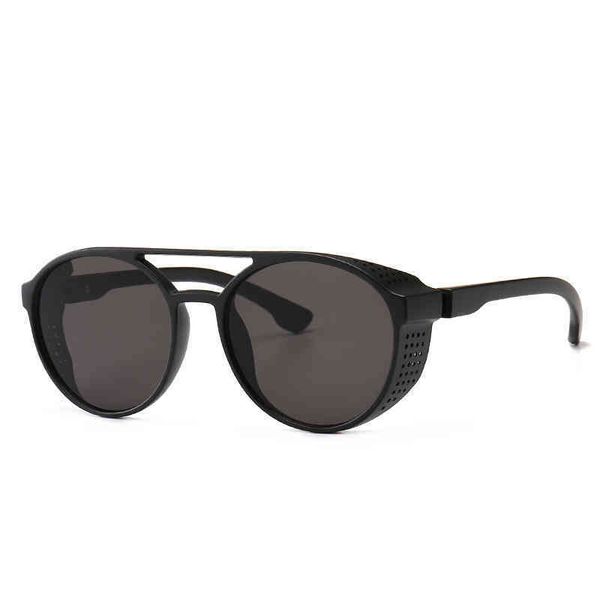 2018 steampunk sunglass street shooting round frame sunglass 5736, White;black
2018 steampunk sunglass street shooting round frame sunglass 5736, White;black
