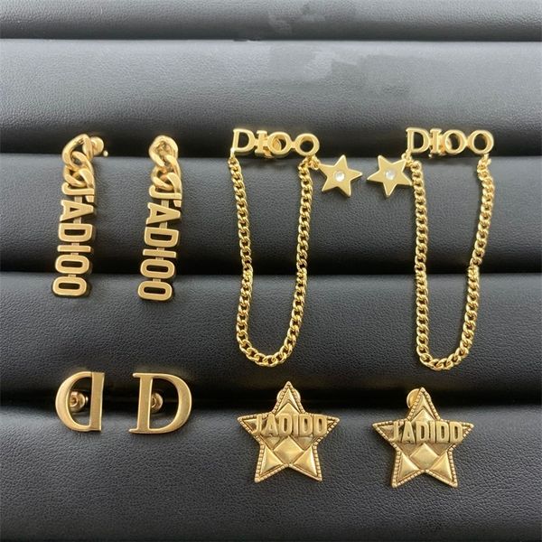 the new 70% off family earrings dijia new brass letters star women's simple fashion trend earrings, Golden
the new 70% off family earrings dijia new brass letters star women's simple fashion trend earrings, Golden