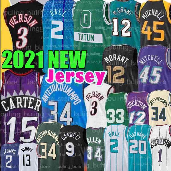 giannis antetokounmpo 3 allen iverson jersey 34 15 vince carter ray 12 ja morant donovan mitchell kawhi leonard 45 2 13 lamelo ball paul
giannis antetokounmpo 3 allen iverson jersey 34 15 vince carter ray 12 ja morant donovan mitchell kawhi leonard 45 2 13 lamelo ball paul