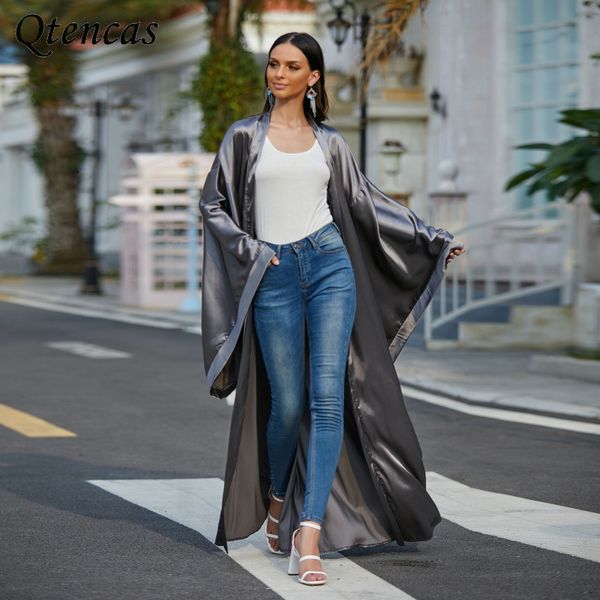 ramadan eid satin open abaya dubai turkey abayas for women plain loose muslim dress arab moroccan kaftan african islam clothing, Red
ramadan eid satin open abaya dubai turkey abayas for women plain loose muslim dress arab moroccan kaftan african islam clothing, Red