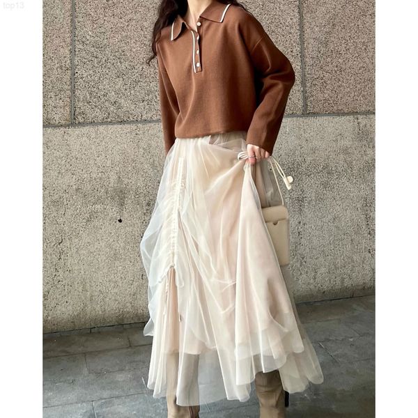 skirts designer m cat's 22nd spring and summer new double-layer mesh wrinkled irregular half skirt high waist solid color female gx3042, Black
skirts designer m cat's 22nd spring and summer new double-layer mesh wrinkled irregular half skirt high waist solid color female gx3042, Black