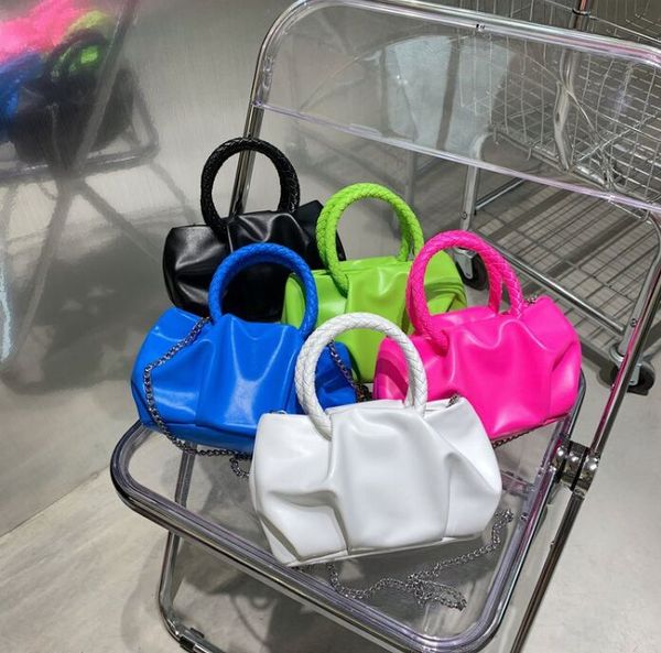 mini baby handbags trendy braided bag 2022 underarm pleated handbag chain crossbody bags good selling, Black
mini baby handbags trendy braided bag 2022 underarm pleated handbag chain crossbody bags good selling, Black