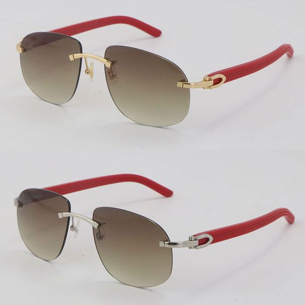 new red plank arms sunglasses mens luxury metal rimless sun glasses man 18k gold fashion oversized large round adumbral male and female vint, White;black
new red plank arms sunglasses mens luxury metal rimless sun glasses man 18k gold fashion oversized large round adumbral male and female vint, White;black