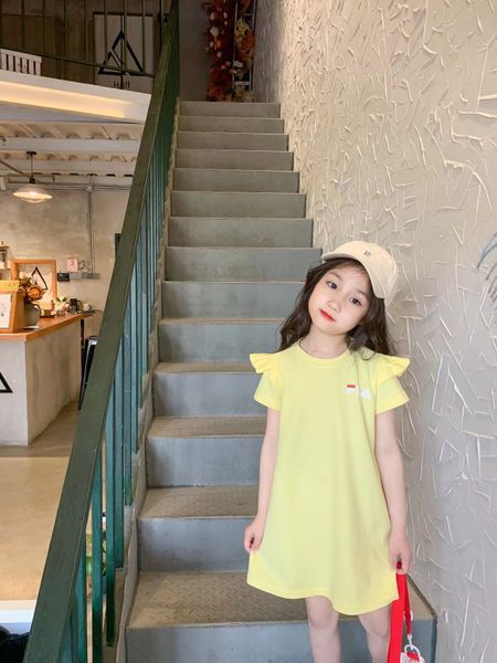 wedding flower kid girl dresses set 110-150cm yellow and pink color fashion designer boutique clothes cotton materials wholesale 2022, Red;yellow
wedding flower kid girl dresses set 110-150cm yellow and pink color fashion designer boutique clothes cotton materials wholesale 2022, Red;yellow
