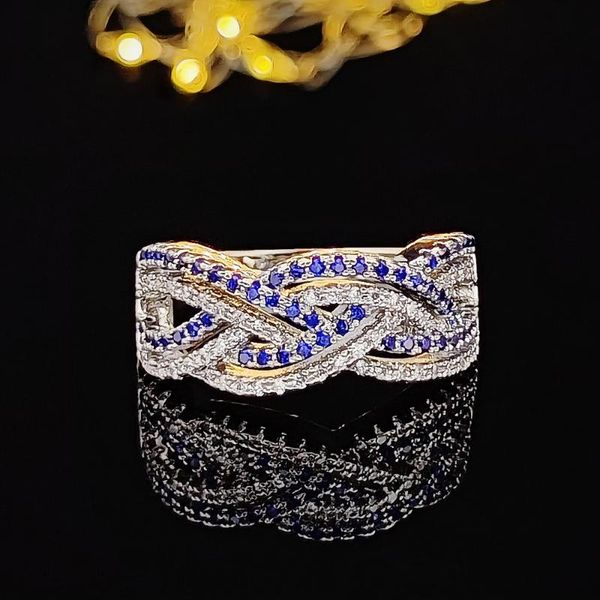 cluster rings 2022 luxury blue color silver aesthetic eternity band ring for women party gift jewelry wholesale r6168, Golden;silver
cluster rings 2022 luxury blue color silver aesthetic eternity band ring for women party gift jewelry wholesale r6168, Golden;silver
