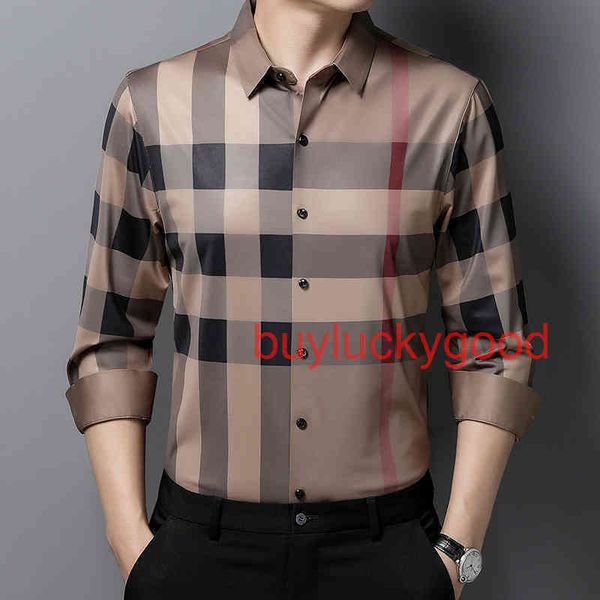 brand good hoodies 2023 spring and autumn men's shirt new middle-aged leisure long sleeve lapel thin business shirt loose plaid wear, Black
brand good hoodies 2023 spring and autumn men's shirt new middle-aged leisure long sleeve lapel thin business shirt loose plaid wear, Black