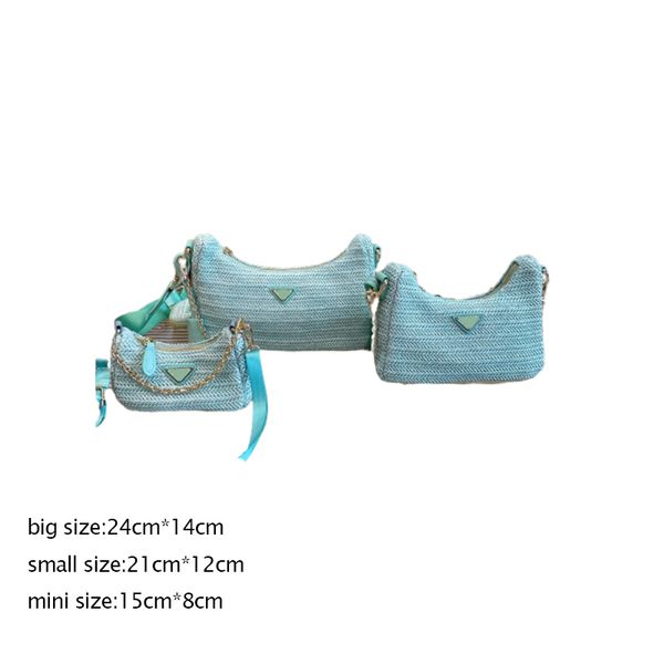 sky blue womens hobo bags shoulder multi pochette prad bag handbags purses wallets fashion women straw weave hobos crossbody handbags packs
sky blue womens hobo bags shoulder multi pochette prad bag handbags purses wallets fashion women straw weave hobos crossbody handbags packs