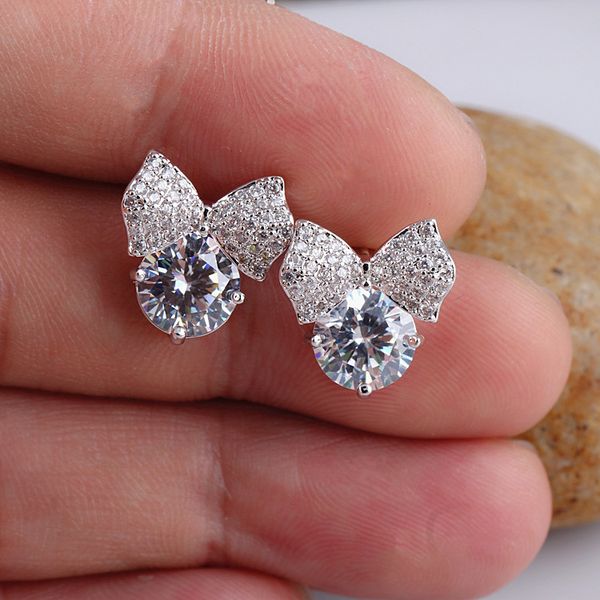 earrings bow zircon pearl design heavy industry golden zirconium dangle & chandelier inlaid earrings korean luxury inlay designer jewelry wo, Silver
earrings bow zircon pearl design heavy industry golden zirconium dangle & chandelier inlaid earrings korean luxury inlay designer jewelry wo, Silver