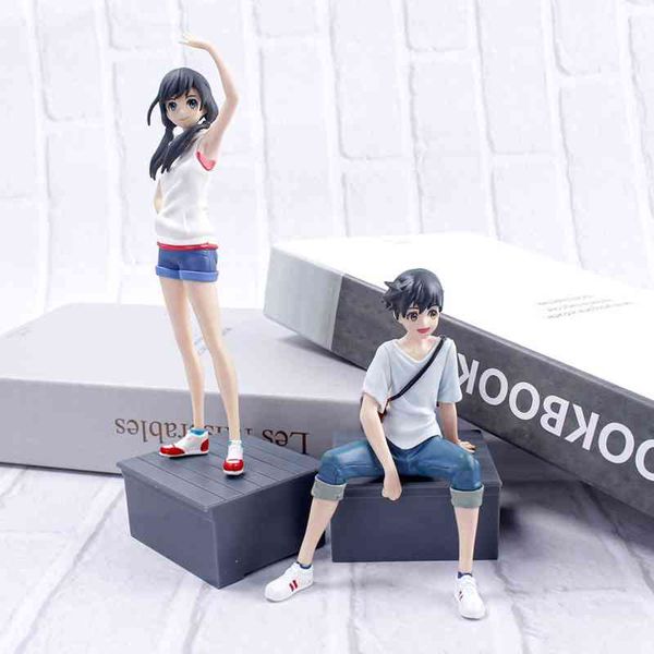 2 ps/set weathering com voc anime figura morishima hodaka amano hina pvc de ao coleo modelo boneca presentes
2 ps/set weathering com voc anime figura morishima hodaka amano hina pvc de ao coleo modelo boneca presentes