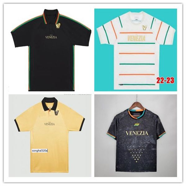 22 23 venezia fc soccer jerseys home black away third 4th aramu forte venice 2022 2023 busio 27# football shirts 3rd adukt kids kit uniform, Black;yellow
22 23 venezia fc soccer jerseys home black away third 4th aramu forte venice 2022 2023 busio 27# football shirts 3rd adukt kids kit uniform, Black;yellow