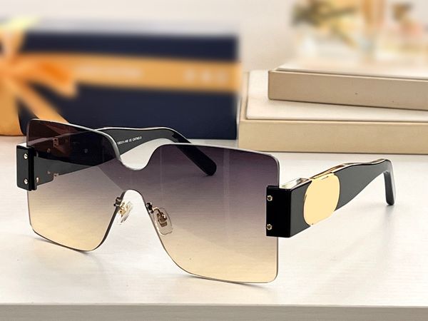 Sunglasses For Men Women Summer 2235 Style Sunshade Anti-Ultraviolet Retro Plate Frameless Glasses Random Box