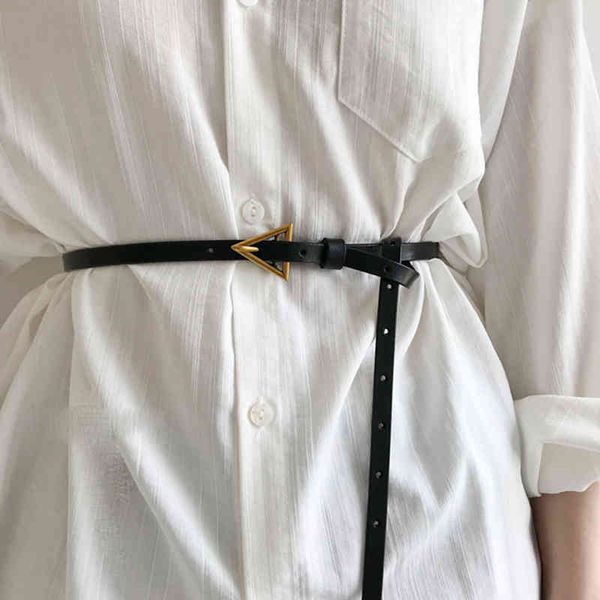belts new triangular buckle belt women's french leather dress shirt coat suit waist cover women, Black;brown
belts new triangular buckle belt women's french leather dress shirt coat suit waist cover women, Black;brown
