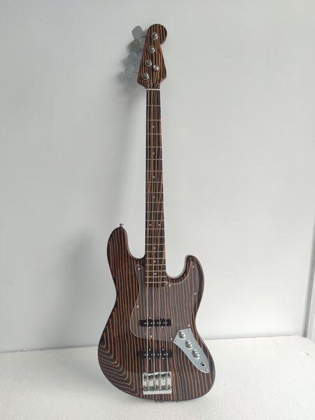 new 4-string electric bass zebra wooden bass transparent guard sound perfect bright paint postage
new 4-string electric bass zebra wooden bass transparent guard sound perfect bright paint postage