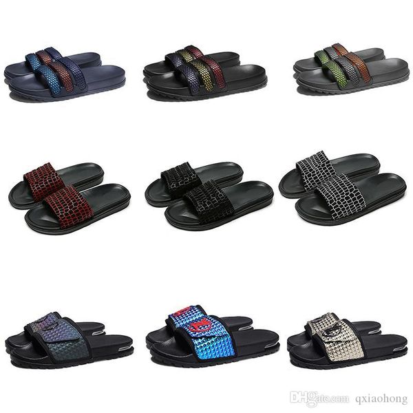 luxury designer flip flops men sandals silver light summer sandals slide summer fashion wide flat slippery sandals slipper, Black
luxury designer flip flops men sandals silver light summer sandals slide summer fashion wide flat slippery sandals slipper, Black