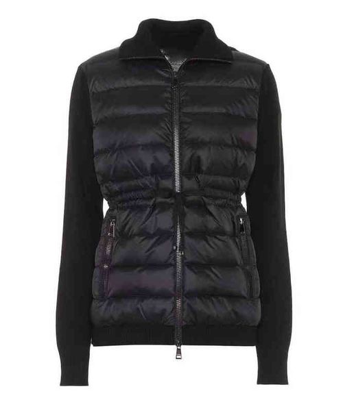 womens knitted down jacket french brand european and american fashion white goose drawstring slim coat, Black
womens knitted down jacket french brand european and american fashion white goose drawstring slim coat, Black
