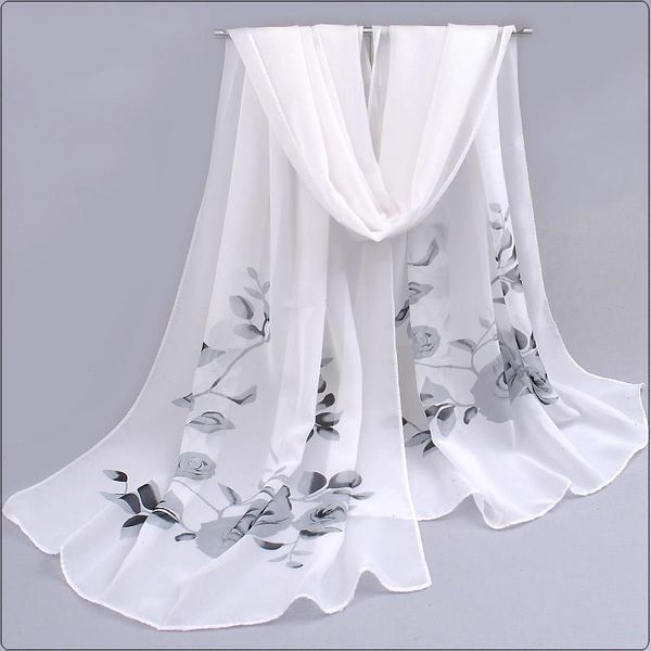 spring and summer women scarf pashmina shawl printed cape silk chiffon polyester tippet muffler 60 160cm, Blue;gray
spring and summer women scarf pashmina shawl printed cape silk chiffon polyester tippet muffler 60 160cm, Blue;gray