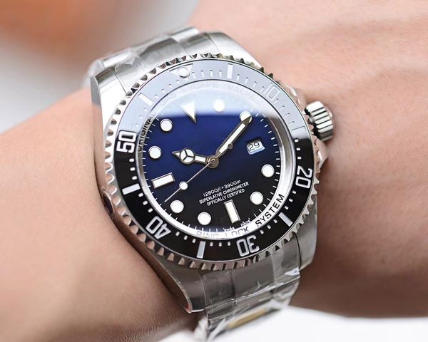 blue light men's watch deep ceramic bezel 126660 stainless steel automatic machine luxury business 44mm waterproof 50m, Slivery;brown
blue light men's watch deep ceramic bezel 126660 stainless steel automatic machine luxury business 44mm waterproof 50m, Slivery;brown