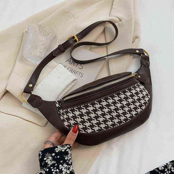 evening bags hbp crossbody bag houndstooth plaid women waist canvas and pu packing female fanny pack ladies wide band chest trended 220727
evening bags hbp crossbody bag houndstooth plaid women waist canvas and pu packing female fanny pack ladies wide band chest trended 220727