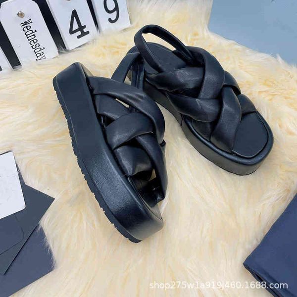 sandals summer fork belt thick soled muffin sandals women's black and white fashion leisure elevated home
sandals summer fork belt thick soled muffin sandals women's black and white fashion leisure elevated home
