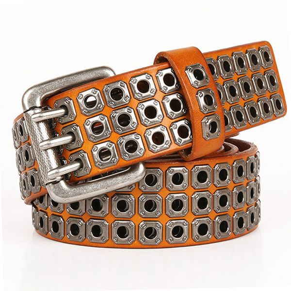 heavy metal cowboy punk belt genuine leather hip hop belts for men cross rivet jeans belt male strap ceinture homme, Black;brown
heavy metal cowboy punk belt genuine leather hip hop belts for men cross rivet jeans belt male strap ceinture homme, Black;brown
