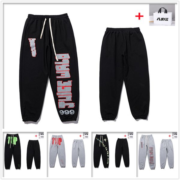 men's pants women sweatpants reflective casual pants gradient letter drill hip-hop loose couple large size guerrilla store limited prin, Black
men's pants women sweatpants reflective casual pants gradient letter drill hip-hop loose couple large size guerrilla store limited prin, Black