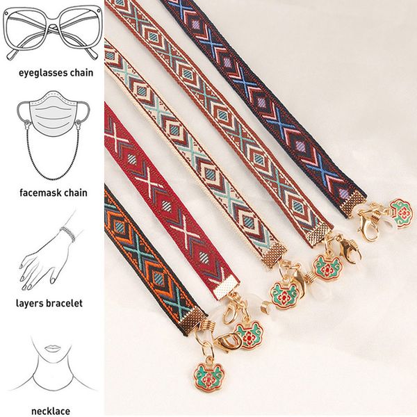 fashion check pattern color fabric sunglasses mask holder lanyard necklace leaf stripe non slip glasses chain neck strap 220615
fashion check pattern color fabric sunglasses mask holder lanyard necklace leaf stripe non slip glasses chain neck strap 220615