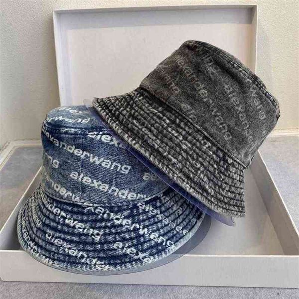 king hat new jean fisherman worn looking washed-out cotton couple bucket jacquard letter all-matching sun235z, Blue;gray
king hat new jean fisherman worn looking washed-out cotton couple bucket jacquard letter all-matching sun235z, Blue;gray
