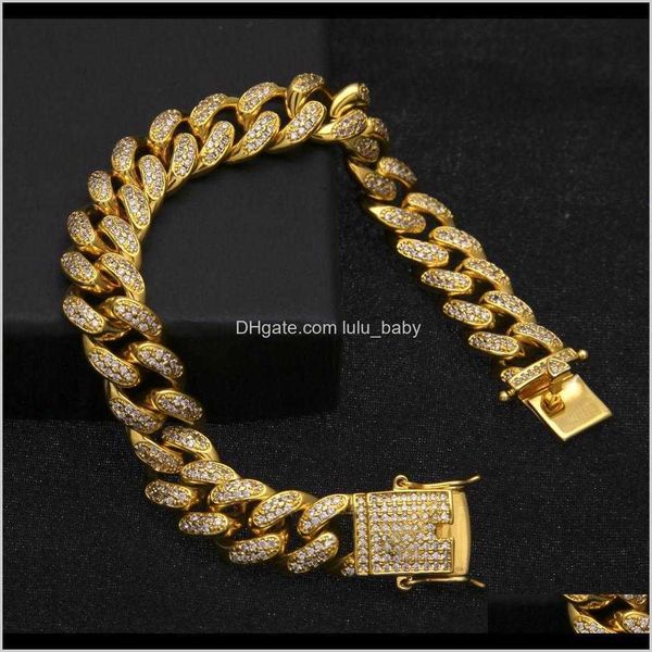 hip hop bracelet auniquestyle luxury 18 k gold color women mens miami curb cuban chain iced out paved rhinestones jewelry hjs ojwns, Golden;silver
hip hop bracelet auniquestyle luxury 18 k gold color women mens miami curb cuban chain iced out paved rhinestones jewelry hjs ojwns, Golden;silver