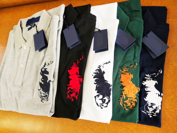 polos men's designer brand polo pony ladies couple embroidered cultural shirt casual short sleeve pullover war horse, White;black
polos men's designer brand polo pony ladies couple embroidered cultural shirt casual short sleeve pullover war horse, White;black