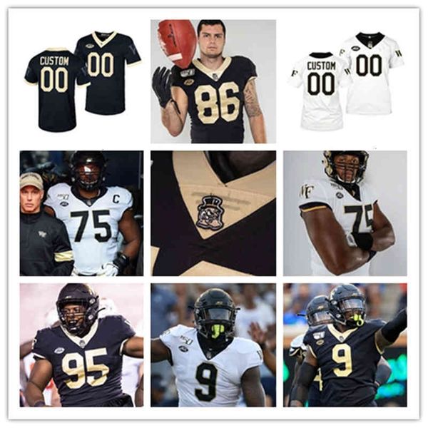 668 2022 college custom wake forest stitched football jersey 9 kenneth walker iii 9 a.t. perry 83 taylor morin 4 nick sciba 10 sam hartman 1, Black
668 2022 college custom wake forest stitched football jersey 9 kenneth walker iii 9 a.t. perry 83 taylor morin 4 nick sciba 10 sam hartman 1, Black
