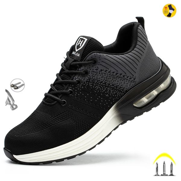 breathable men work safety shoes anti-smashing steel toe cap summer boots construction indestructible air sneakers men shoes, Black;brown
breathable men work safety shoes anti-smashing steel toe cap summer boots construction indestructible air sneakers men shoes, Black;brown
