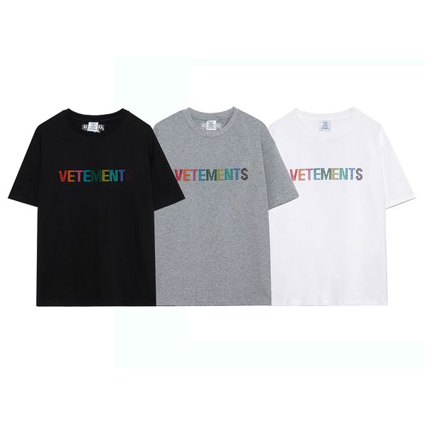 22ss basic style ound neck letters t shirt men women eu size 100% cotton tees casual summer, Black;brown
22ss basic style ound neck letters t shirt men women eu size 100% cotton tees casual summer, Black;brown
