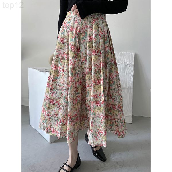 designer juzhi 2022 spring print skirt women's long pleated high waist chiffon a-line 2216-1 2022, White
designer juzhi 2022 spring print skirt women's long pleated high waist chiffon a-line 2216-1 2022, White