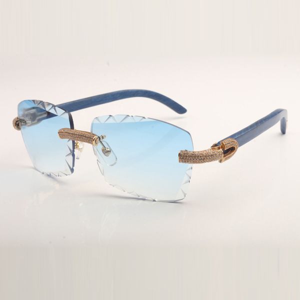 fine diamond sunglasses frame 3524029-1 with natural color wood and 58mm clear cut lens thickness 3.0mm, White;black
fine diamond sunglasses frame 3524029-1 with natural color wood and 58mm clear cut lens thickness 3.0mm, White;black