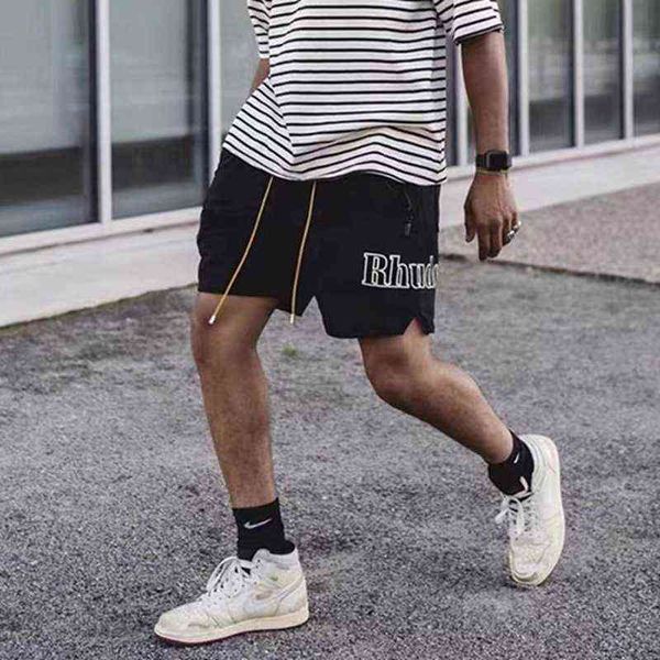 ins fashion brand rhude york limited letter side printed drawstring sports shorts men's casual beach capris, White;black
ins fashion brand rhude york limited letter side printed drawstring sports shorts men's casual beach capris, White;black