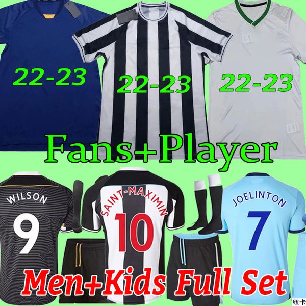 2022 2023 soccer jerseys utd wood 22 23 trippier 15 wilson targett camisetas joelinton bruno g. football shirt ritchie kids full set player, Black;yellow
2022 2023 soccer jerseys utd wood 22 23 trippier 15 wilson targett camisetas joelinton bruno g. football shirt ritchie kids full set player, Black;yellow