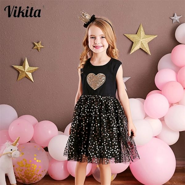 vikita girls dresses sequins sleeveless kids elegant princess tutu vestidos children summer tulle dress 220422, Red;yellow
vikita girls dresses sequins sleeveless kids elegant princess tutu vestidos children summer tulle dress 220422, Red;yellow